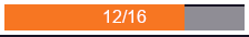Orange Flat Bar